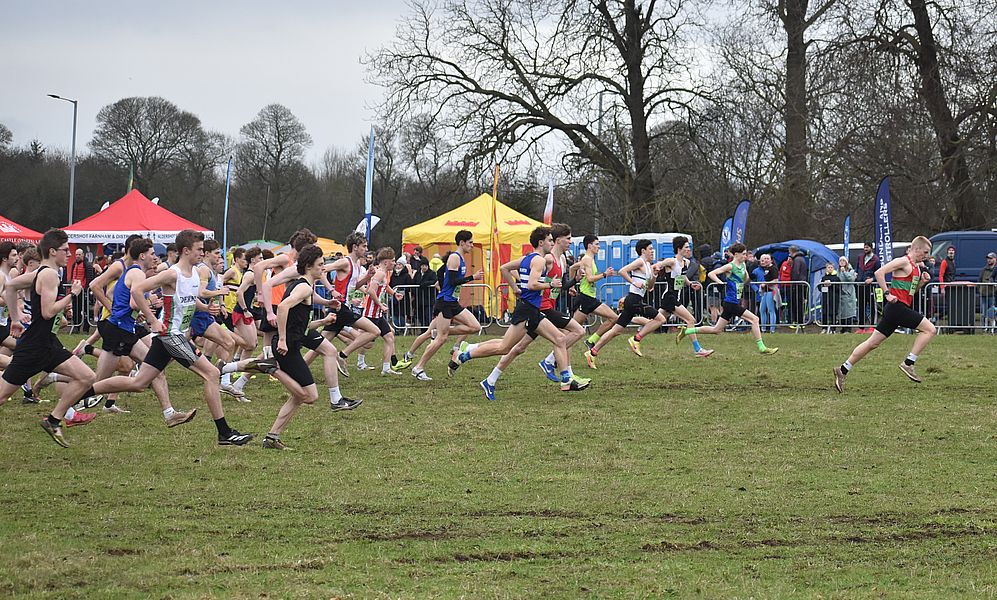English National Cross Country Championships Hardwick Hall Park, Sedgefield 2023-2024
